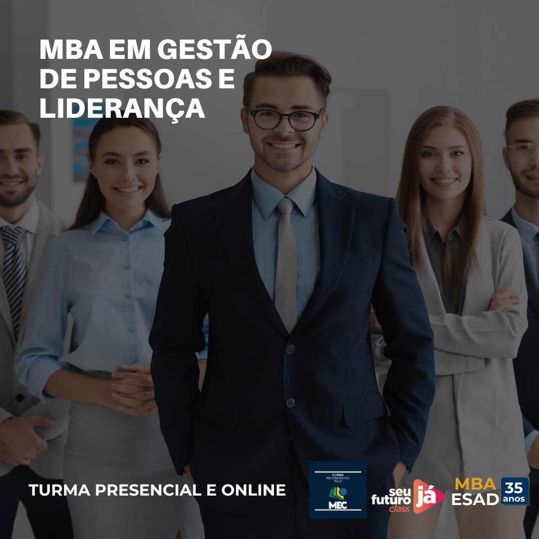 MBA EM GESTÃO DE PESSOAS E LIDERANÇA